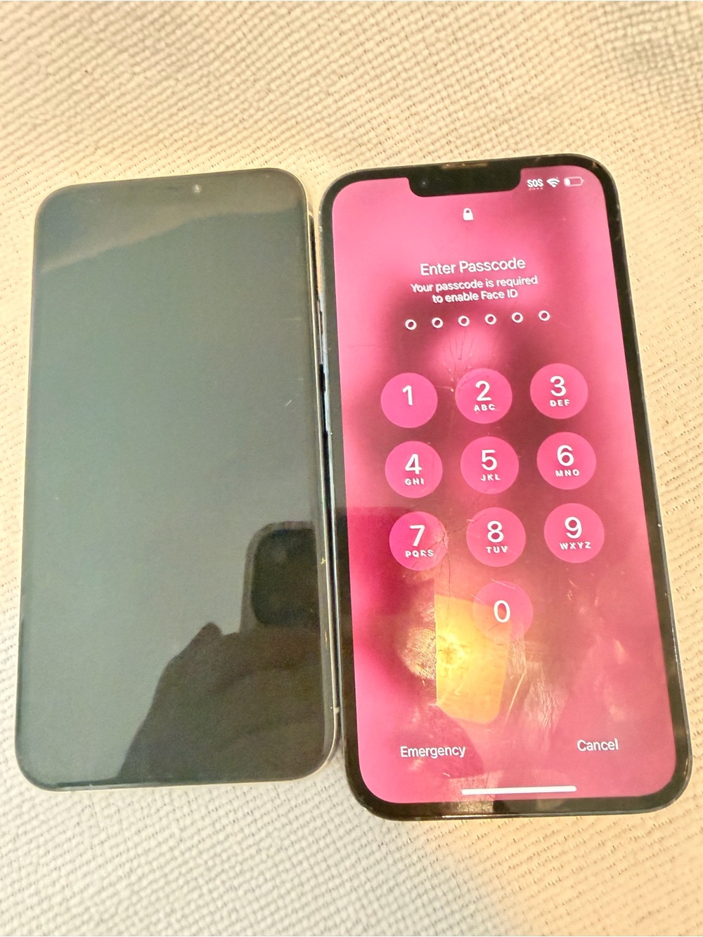 IPhone 11 Pro and IPhone 13 Pro